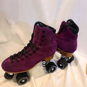 Moonlight roller quad skates size 8